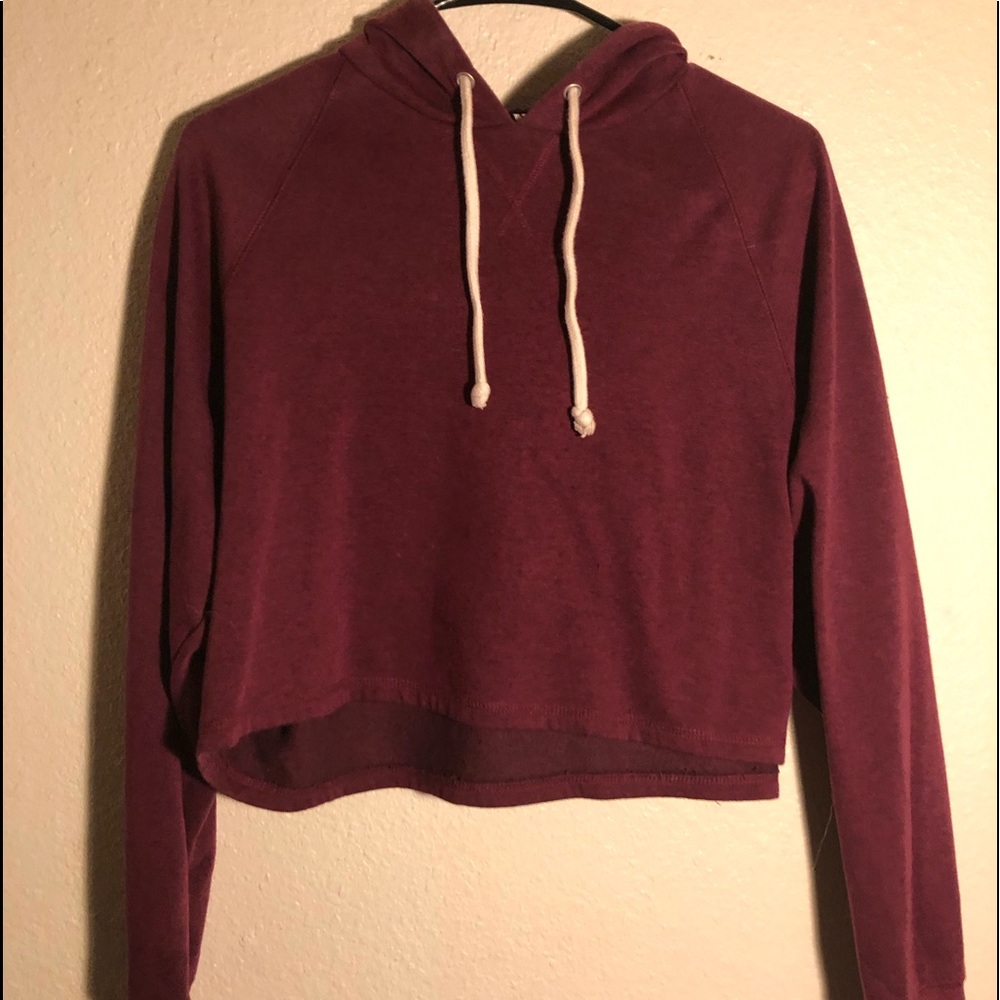 Cropped hoodie